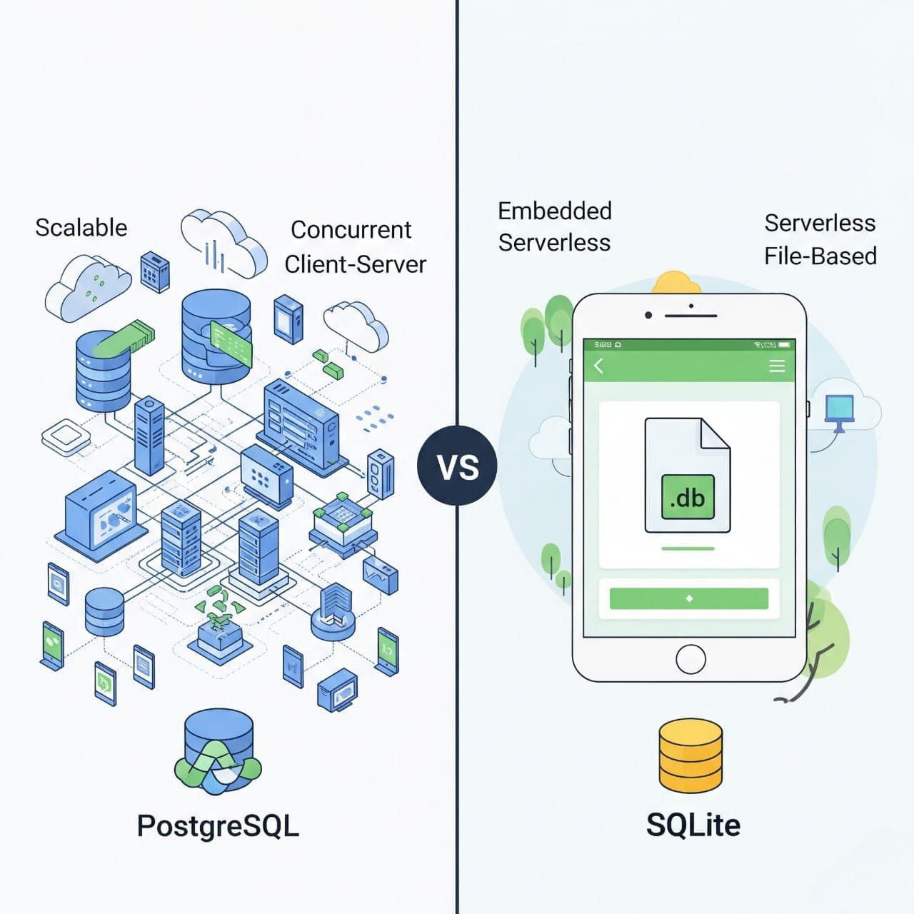 PostgreSQL vs SQLite: Choosing the Right Tool for the Right Job